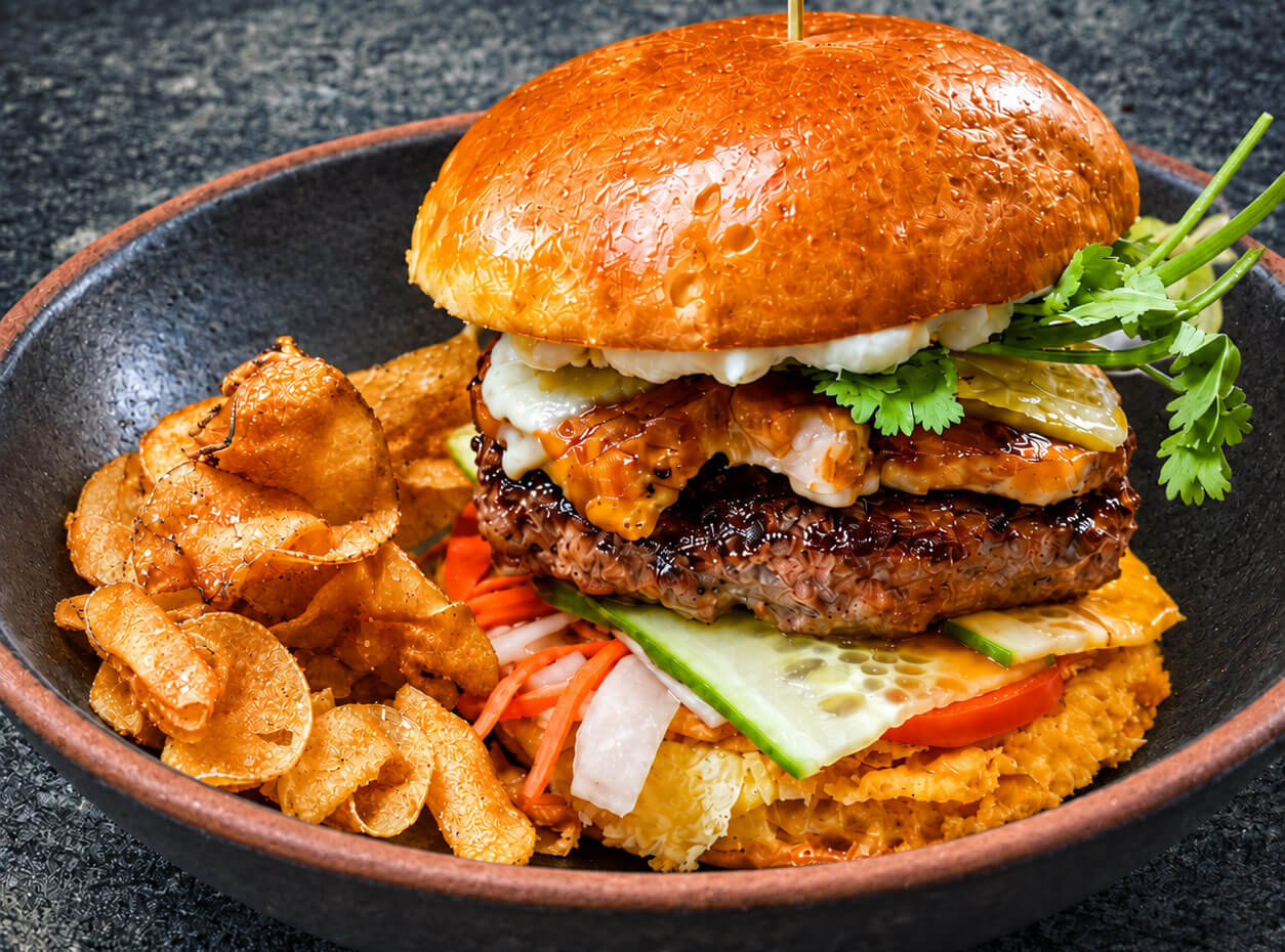 Gourmet burger thursday Franck's Salt Lake City fine dining
